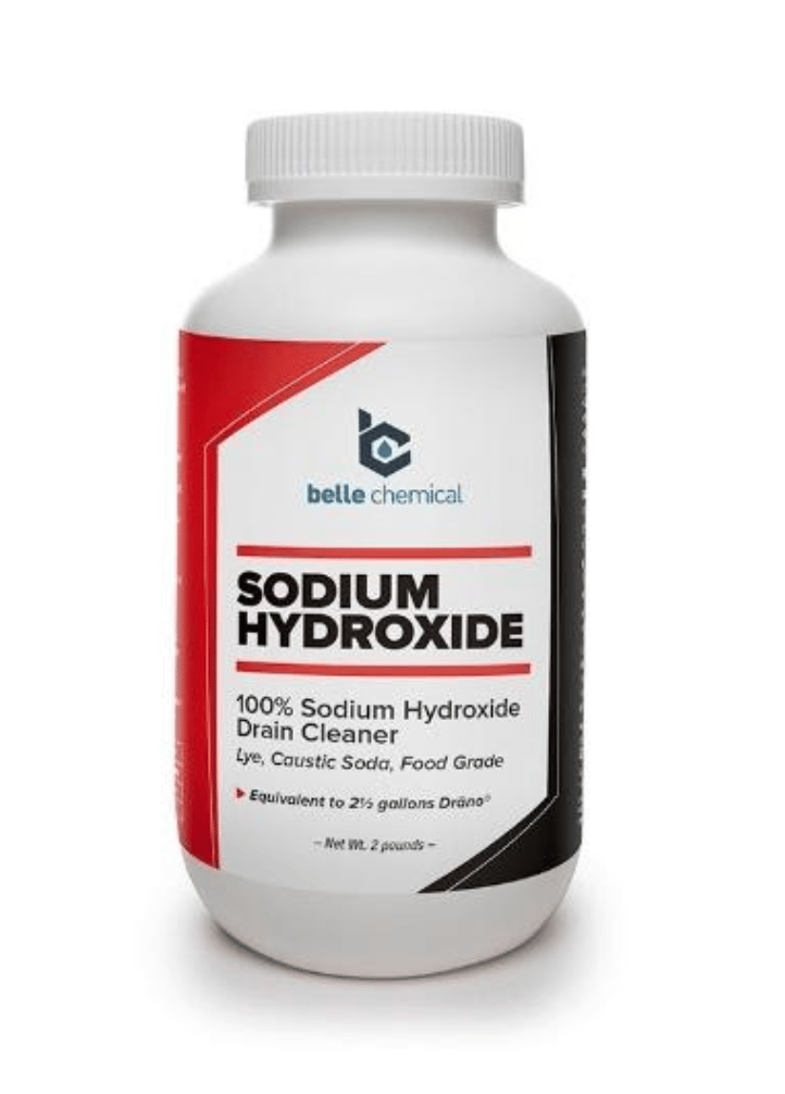 Recalled 100% Sodium Hydroxide Drain Cleaner